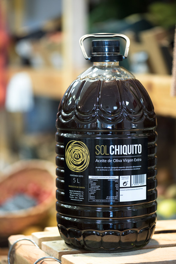 Extra virgin olive oil Sol Chiquito 5 litres bottle