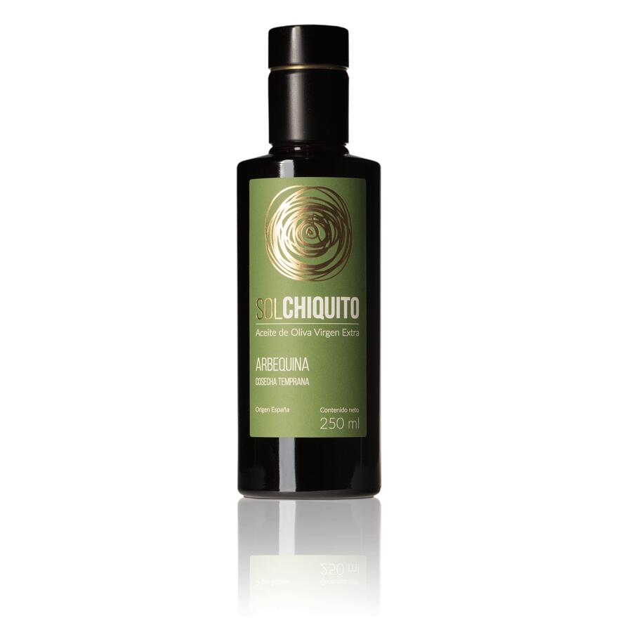Aceite de oliva virgen extra Sol Chiquito arbequina de cosecha temprana 250 ml