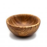 Cuenco de madera de olivo de 12 cm de diámetro