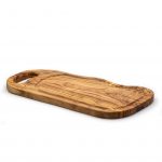 Tabla de madera de olivo con asa