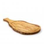 Tabla de madera de olivo con mango