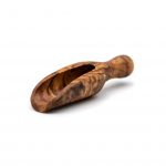 Cuchara chica de madera de olivo para especias.
